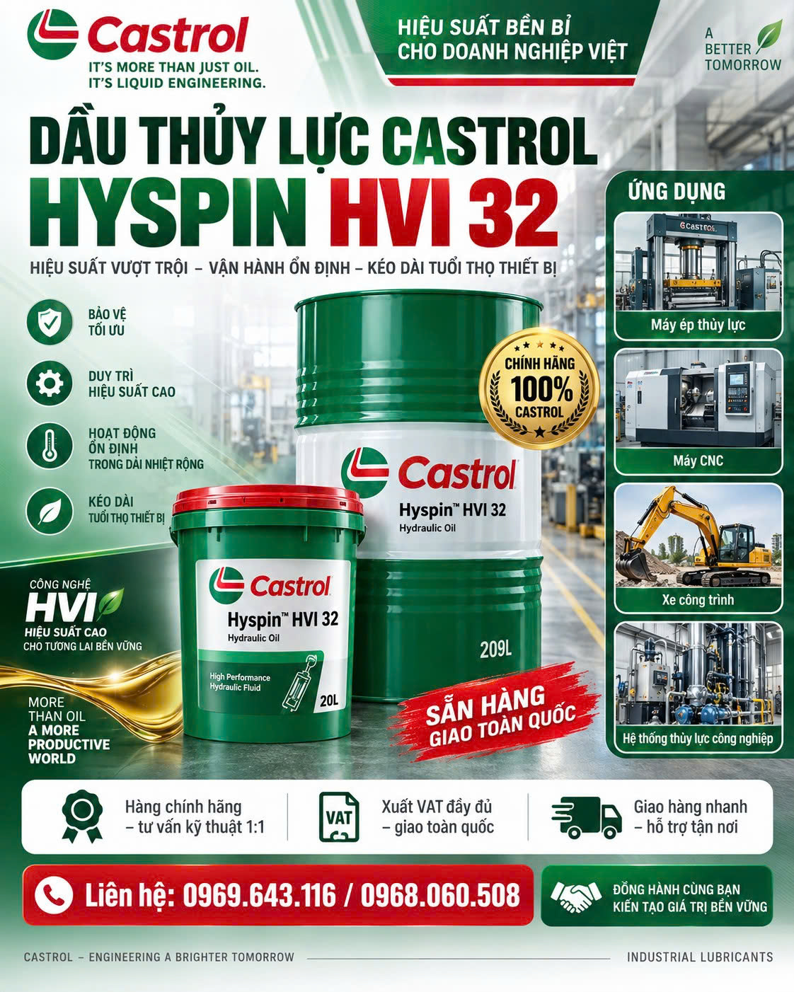 Castrol Hyspin HVI 32