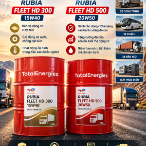 Hàng chính hãng – tư vấn kỹ thuật 1:1 Xuất VAT đầy đủ – giao toàn quốc Total Rubia Fleet HD 500 20W-50