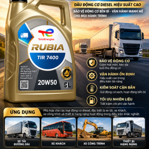 Total Rubia TIR 7400 20W-50