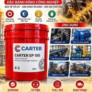 Dầu bánh răng Total Carter EP 150