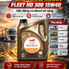 Total Rubia Fleet HD 300 15W-40 là dầu động cơ diesel chất lượng cao, được phát triển dành riêng cho các dòng xe tải, xe thương mại và thiết bị công nghiệp hoạt động trong điều kiện khắc nghiệt. Sản phẩm mang lại hiệu quả bôi trơn ổn định, bảo vệ động cơ tối ưu và giúp doanh nghiệp tiết kiệm chi phí vận hành lâu dài. Với cấp độ nhớt SAE 15W-40, Total Rubia Fleet HD 300 đảm bảo khả năng vận hành linh hoạt trong nhiều điều kiện nhiệt độ khác nhau. Dầu giúp động cơ khởi động dễ dàng khi nguội, đồng thời duy trì độ ổn định khi máy hoạt động ở nhiệt độ cao. Đây là yếu tố quan trọng đối với các phương tiện vận tải đường dài hoặc thiết bị làm việc liên tục trong môi trường tải nặng. Một trong những điểm nổi bật của Total Rubia Fleet HD 300 15W-40 là khả năng làm sạch động cơ hiệu quả. Nhờ hệ phụ gia phân tán và tẩy rửa tiên tiến, dầu giúp hạn chế sự hình thành cặn bẩn, muội than và bùn dầu trong quá trình đốt cháy nhiên liệu. Điều này giúp giữ cho động cơ luôn sạch, từ đó duy trì hiệu suất hoạt động ổn định và giảm nguy cơ hư hỏng. Ngoài ra, sản phẩm còn có khả năng chống mài mòn vượt trội. Lớp màng dầu bền vững được hình thành trên bề mặt kim loại giúp giảm ma sát giữa các chi tiết, từ đó hạn chế hao mòn và kéo dài tuổi thọ động cơ. Đây là yếu tố đặc biệt quan trọng đối với động cơ diesel thường xuyên phải chịu áp suất và tải trọng lớn. Total Rubia Fleet HD 300 15W-40 cũng có khả năng chống oxy hóa tốt, giúp duy trì chất lượng dầu trong suốt thời gian sử dụng. Nhờ đó, chu kỳ thay dầu có thể kéo dài hơn so với các sản phẩm thông thường, giúp doanh nghiệp tiết kiệm chi phí bảo trì và thời gian dừng máy. Sản phẩm phù hợp với nhiều loại động cơ diesel không yêu cầu tiêu chuẩn khí thải cao, đặc biệt là các dòng xe tải, xe ben, xe đầu kéo, xe công trình và máy móc cơ giới. Dầu được sử dụng rộng rãi trong các ngành vận tải, xây dựng, khai khoáng và sản xuất công nghiệp. Về thông số kỹ thuật, Total Rubia Fleet HD 300 15W-40 đạt cấp độ nhớt SAE 15W-40, phù hợp với các tiêu chuẩn API dành cho động cơ diesel truyền thống. Sản phẩm thường được đóng gói dưới dạng can 20 lít hoặc phuy lớn, đáp ứng nhu cầu sử dụng đa dạng từ cá nhân đến doanh nghiệp. Bên cạnh đó, dầu còn giúp bảo vệ động cơ khỏi hiện tượng ăn mòn và gỉ sét trong điều kiện môi trường ẩm hoặc khi thiết bị không hoạt động trong thời gian dài. Điều này góp phần đảm bảo độ bền tổng thể và độ tin cậy của máy móc trong quá trình sử dụng. Total Rubia Fleet HD 300 15W-40